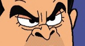 ぶすゴーン鼻目切り取り300-1